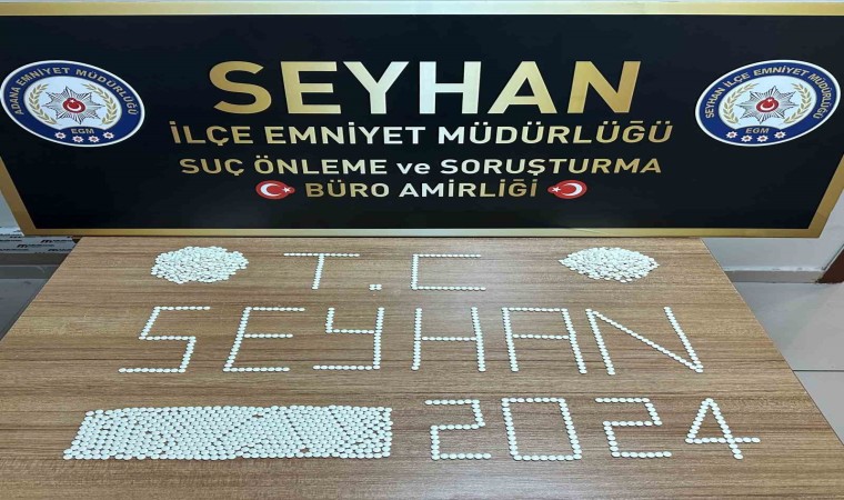 Seyhan polisi, oyuncak “Pelüş ayı” içerisinden uyuşturucu hap ele geçirdi