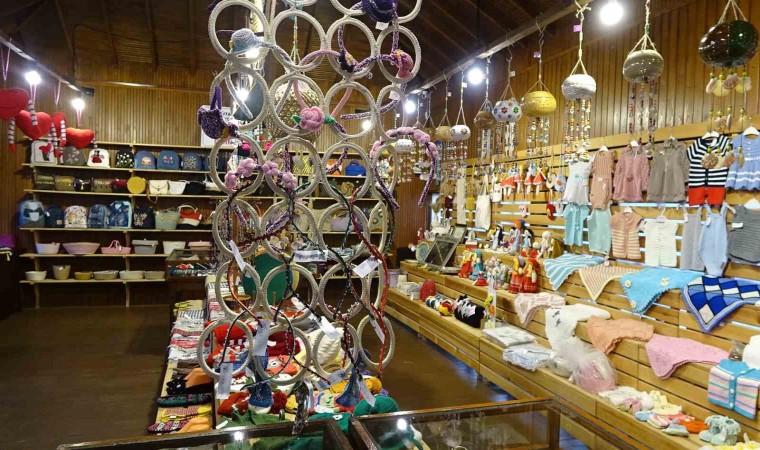 Tavşanlıda el emeği göz nuru ürünler