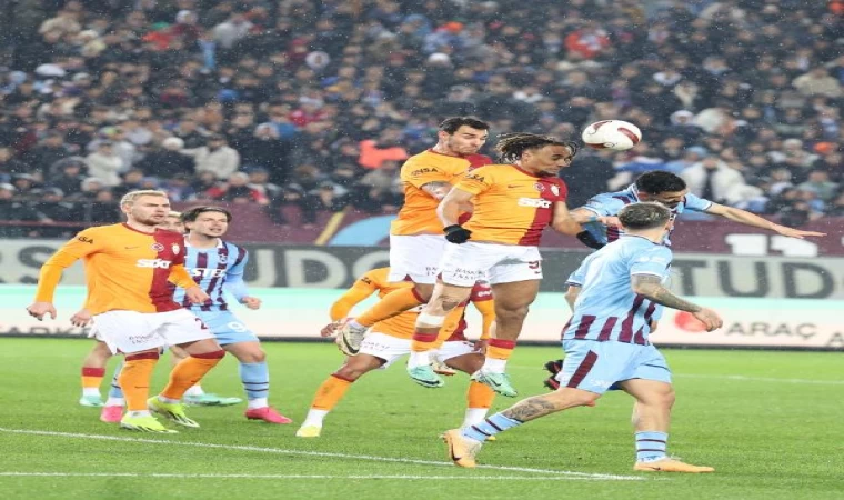 Trabzonspor’un Galatasaray karşısındaki mağlubiyeti ilkleri yaşattı