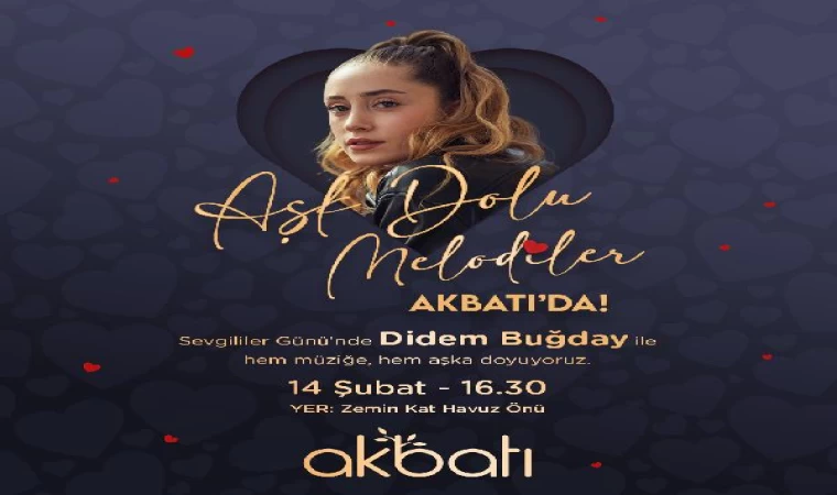 Akbatı’da 14 Şubat etkinlikleri