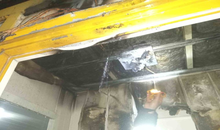 Antakyada konteyner yangını