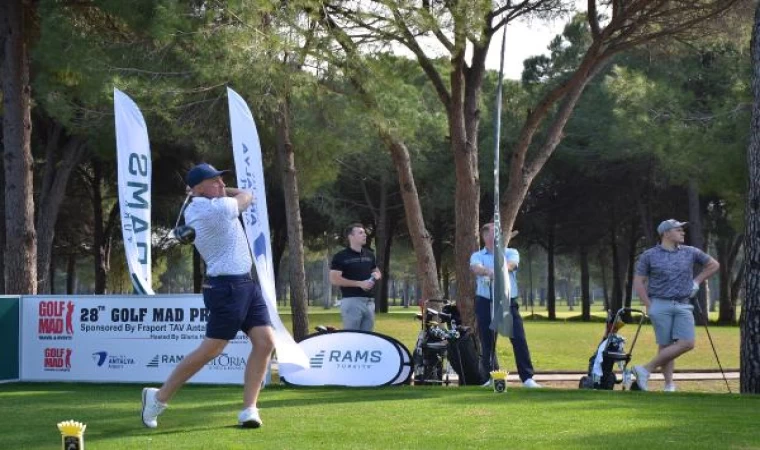 Antalya’da toplam 60 bin euro ödüllü golf turnuvası başladı
