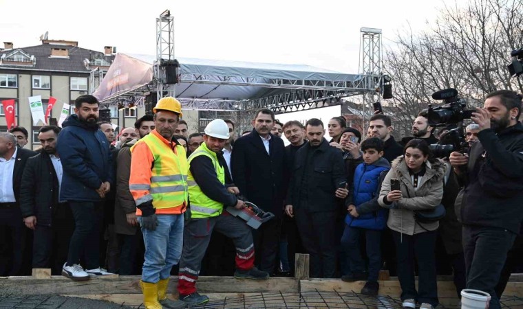 Bahçelievlere yapılacak cemevinin temeli törenle atıldı