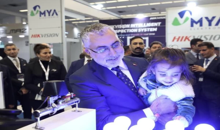 Bakan Işıkhan, 6’ncı Verimlilik ve Teknoloji Fuarı’nı gezdi