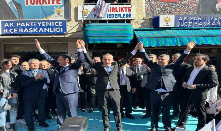 Başkan adayı Karakaşa Yenicede miting gibi karşılama