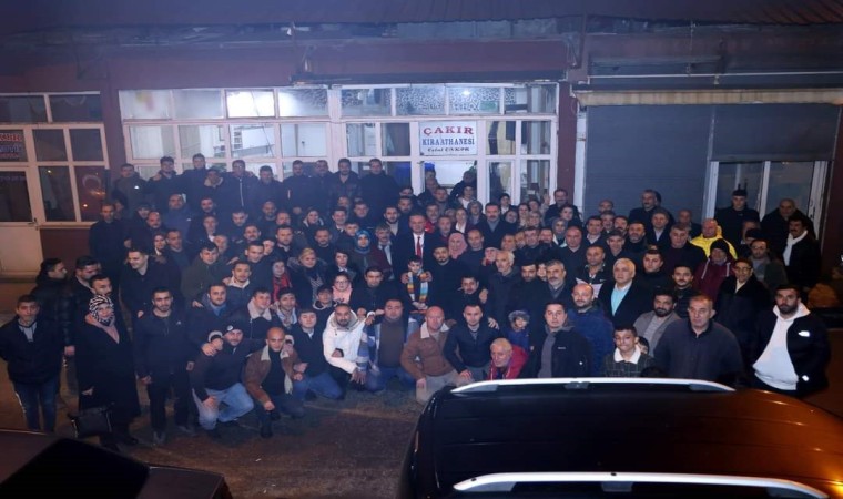 Başkan Alan, Karaelmas Mahallesinde vatandaşlarla buluştu