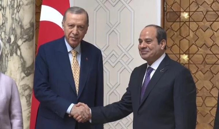 Cumhurbaşkanı Erdoğan, Mısır Devlet Başkanı Sisi ile görüştü