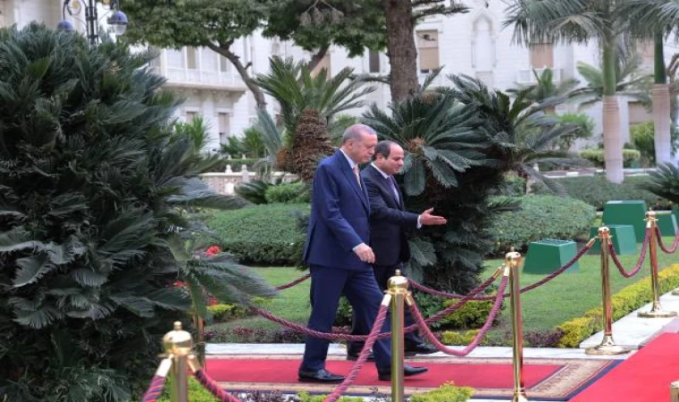 Cumhurbaşkanı Erdoğan, Mısır’da resmi törenle karşılandı - EK FOTOĞRAFLAR