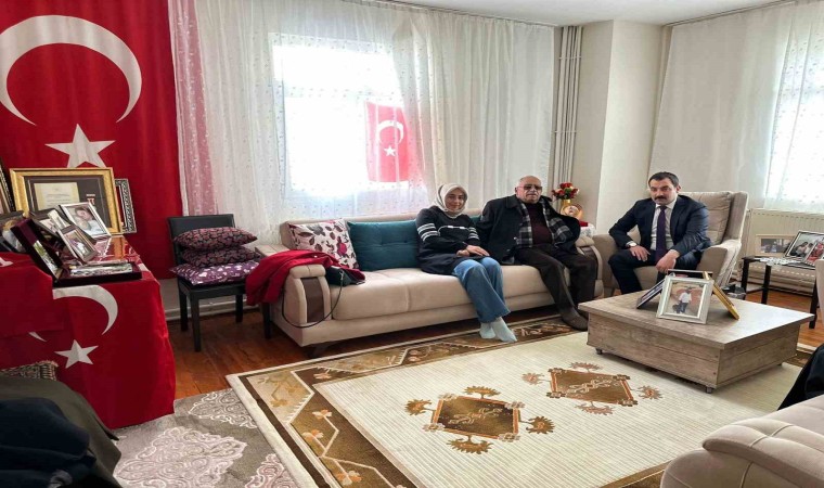 Kaymakam Akközden şehit ve gazi ailelerine anlamlı ziyaret
