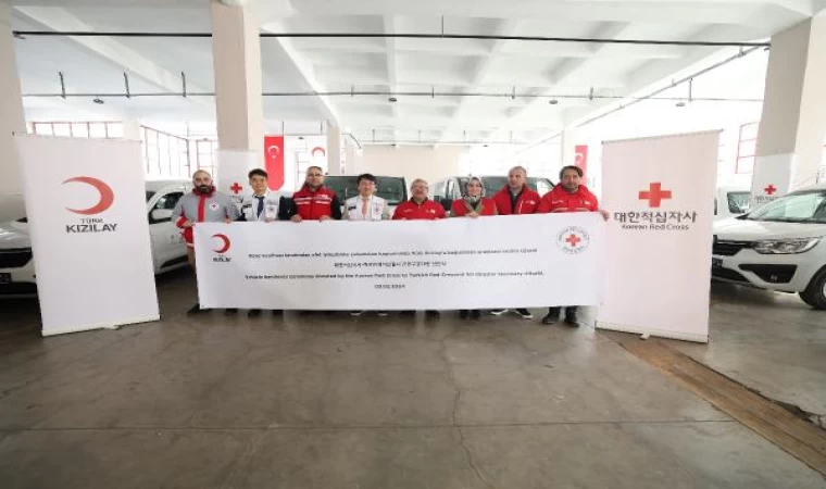 Kore Kızılhaçı’ndan Kızılay’a destek