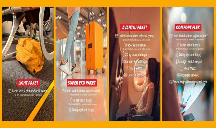 Pegasus yurt dışı ve KKTC uçuş paketlerini yeniledi