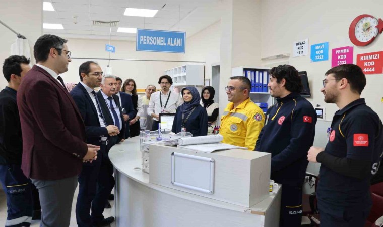 Yeşilhisarda sağlık hizmetleri değerlendirildi