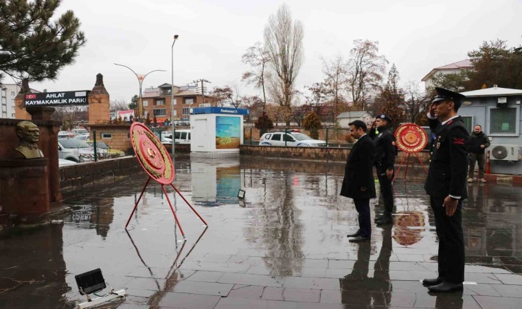 Ahlatta 18 Mart Şehitleri Anma Günü ve Çanakkale Zaferinin 109. yıl dönümü