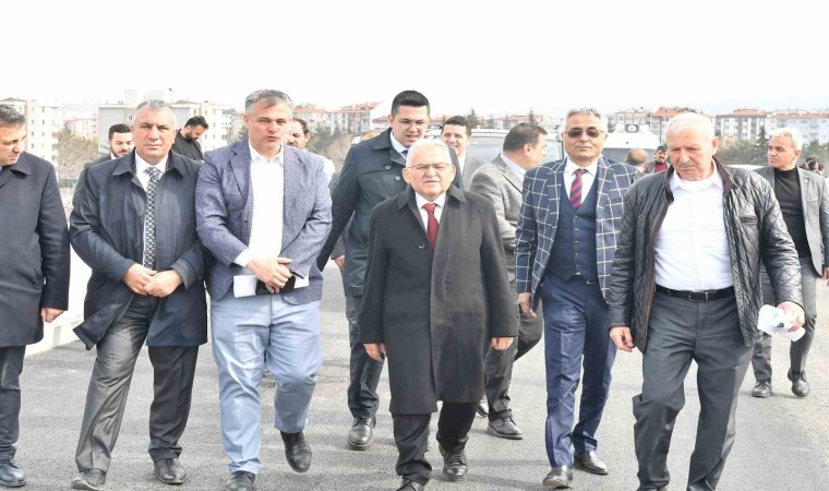 Başkan Büyükkılıç; 150 milyon TLlik projeyi yerinde inceledi