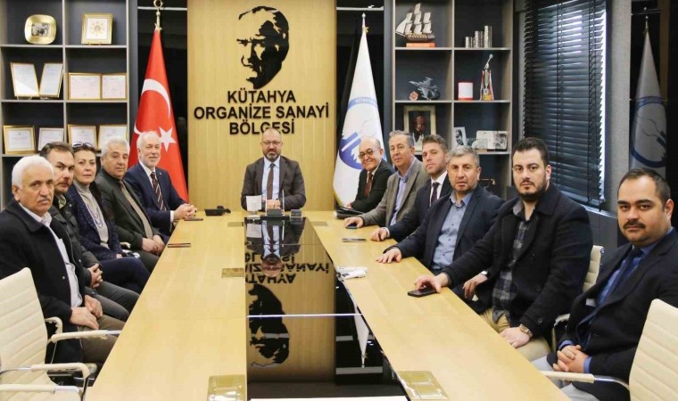 Kamil Saraçoğlu, Kütahya OSB yönetimini ziyaret etti