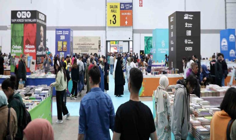 Doğu Anadolu Erzurum 6. Kitap fuarı rekora koşuyor