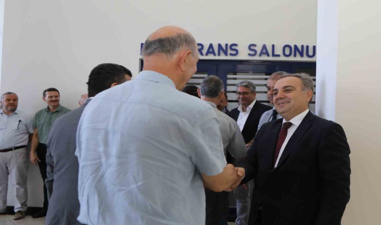 ERÜde bayramlaşma töreni düzenlendi