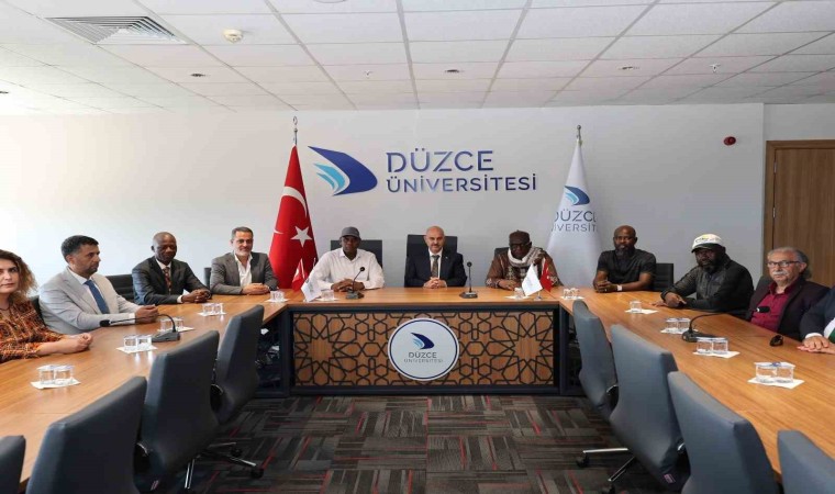 Nijerya Heyeti Düzce Üniversitesini inceledi