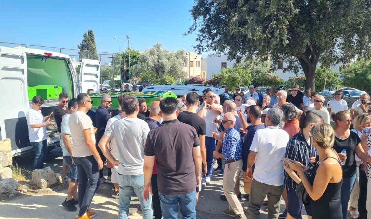 Bodrumdaki kazada ölen iş insanı toprağa verildi