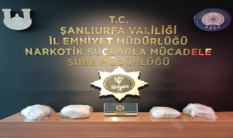 Şanlıurfada uyuşturucu ve silah operasyonu: 11 gözaltı