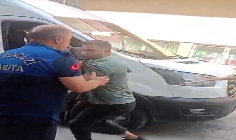 Sultangazide ihbar üzerine olay yerine giden zabıta ekiplerine saldırı