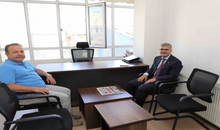 Vali Çelikten basın mensuplarına ziyaret