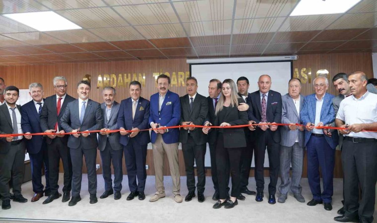 Başkan Özakalın, bölge odalar koordinatörü olarak Rifat Hisarcıklıoğlunun Ardahan programına katıldı