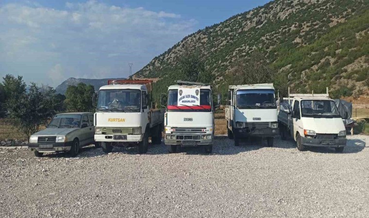 Burdurda araçların motor ve şaselerini değiştiren 1 şahıs tutuklandı