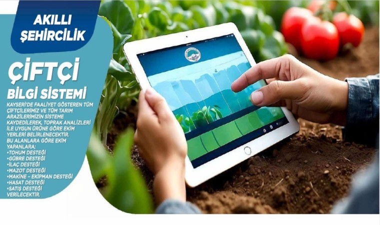 Çiftçi dostu Başkan Büyükkılıçtan daha güçlü destek için ‘Çiftçi Kayıt Sistemi projesi