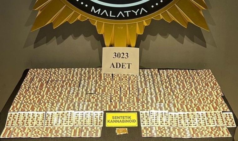 Malatyada uyuşturucu operasyonu: 3 tutuklama