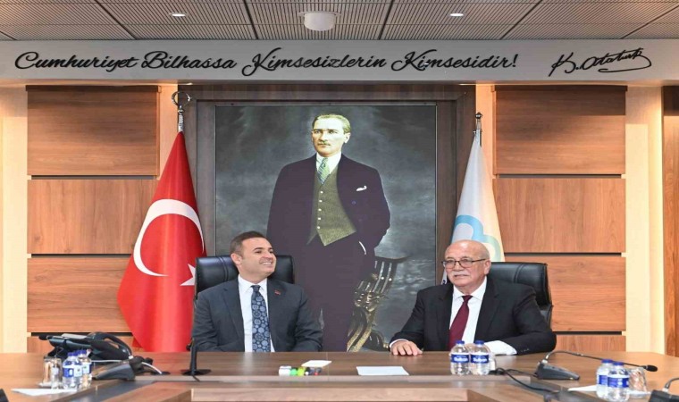 Ahilerden, Başkan Akına ziyaret