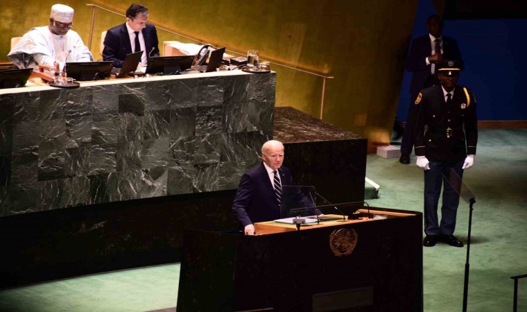 Biden, dördüncü ve son defa BM Genel Kuruluna hitap etti: Tarihte yine bir kırılma noktasındayız