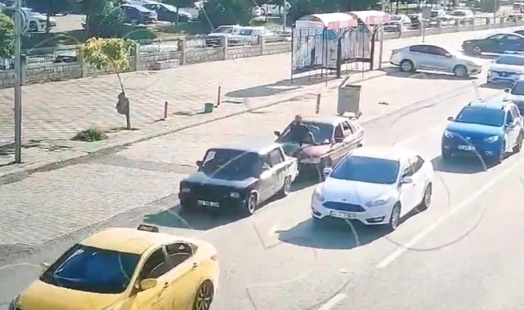 Malatyada ilginç trafik ihlali