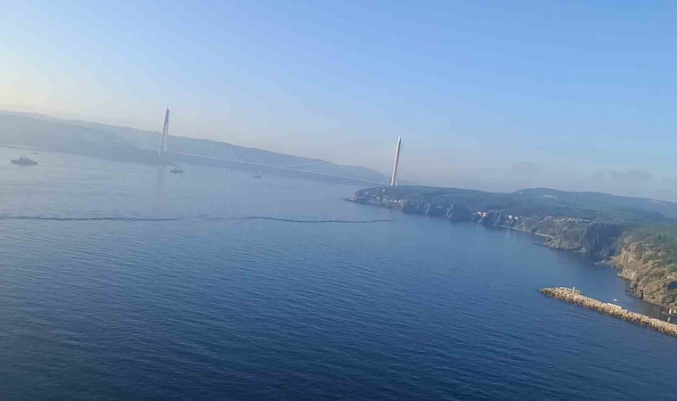 TCG Anadolu Gemisine helikopterle iniş böyle görüntülendi