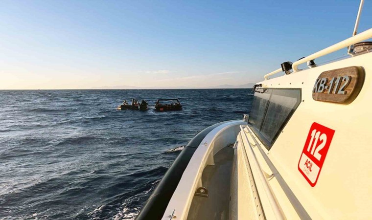 Yunanistanın geri ittiği 27 düzensiz göçmen kurtarıldı