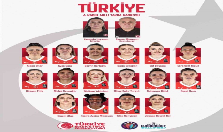 A Milli Kadın Basketbol Takımının aday kadrosu belli oldu