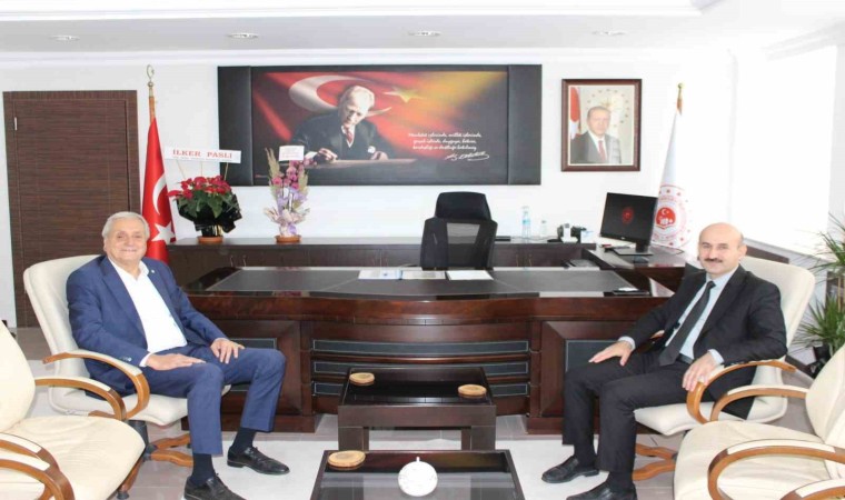 Başkan Bakkalcıoğlundan İl Müdürü Öztürke hayırlı olsun ziyareti
