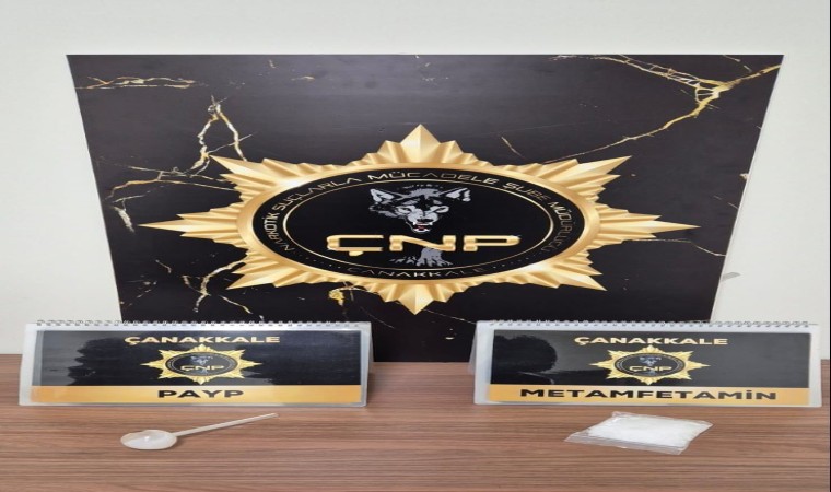 Çanakkalede uyuşturucu operasyonuna 2 tutuklama