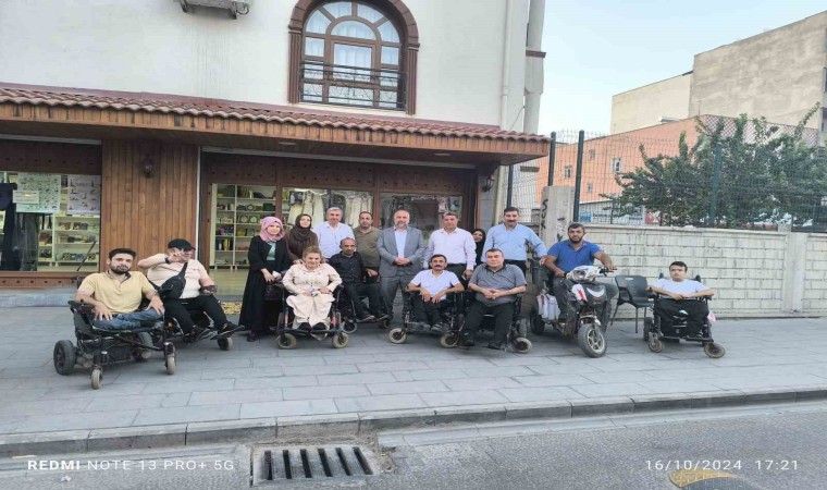 Cizre Müftüsü Baran engellilerin sorunlarını dinledi