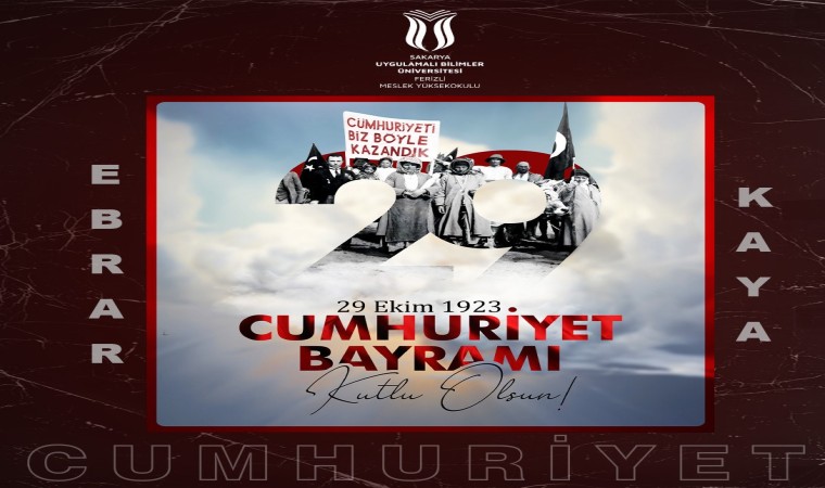 Cumhuriyetin 101inci yaşı için tasarladılar