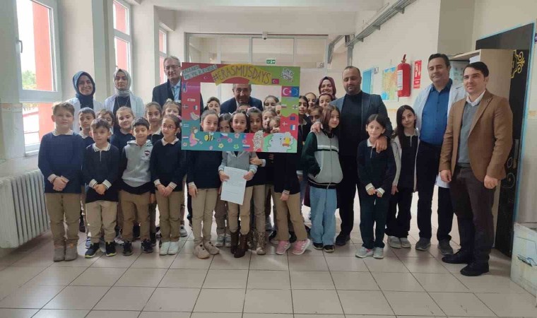 Erasmus Günü etkinlikleri kapsamında öğrenciler ziyaret edildi