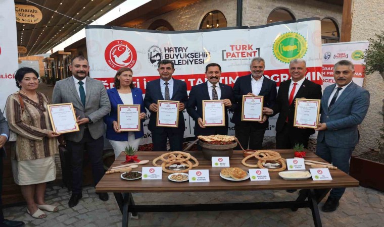 Gastronomi şehri Hatayda 6 lezzet tescillendi