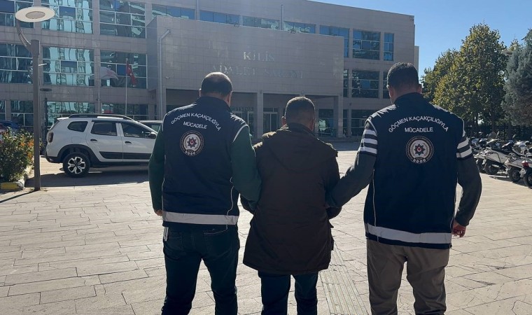 Kiliste 18 göçmen ile yakalan organizatör tutuklandı