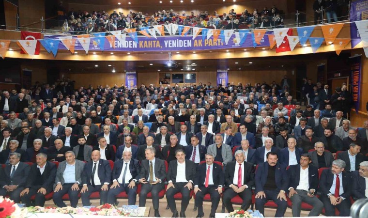 Adıyaman Kahtata AK Parti 8. Olağan İlçe Kongresi gerçekleştirildi