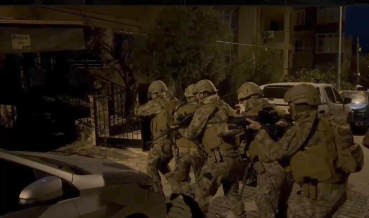 Balıkesirde polisin suç örgütüne yönelik operasyonunda 15 kişi tutuklandı