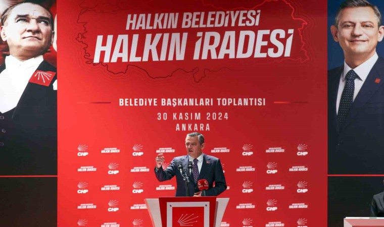 CHP Genel Başkanı Özel: “CHPli belediyelerin çoğunda meclis çoğunluğu olmadığı için vergi ve SGKyı ödemek yerine acil hizmetleri görmeyi tercih ettiler”