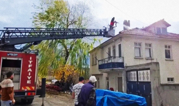 Emette baca yangını korkuttu