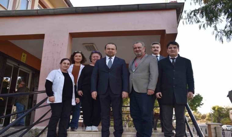 İl Sağlık Müdürü Şenkul, Altınkum Aile Sağlığı Merkezinde incelemelerde bulundu