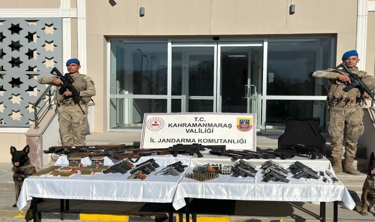 Kahramanmaraşta silah ve mühimmat kaçakçılığına 10 tutuklama