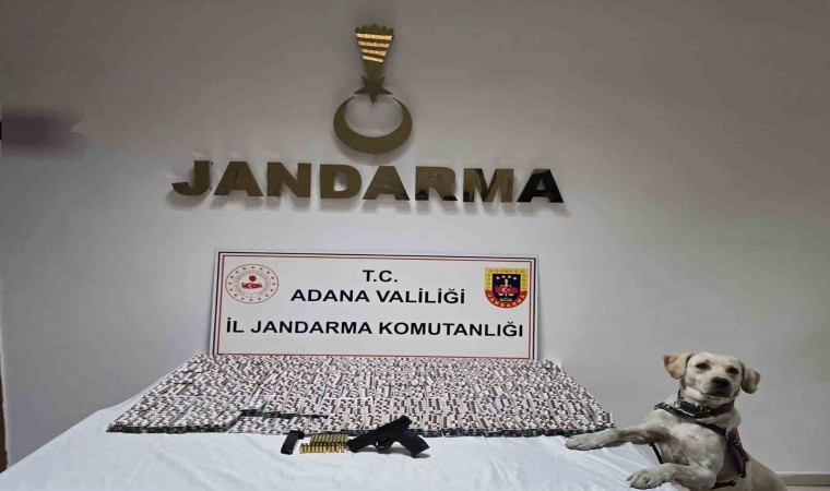 Adanada 8 bin 523 adet uyuşturucu hap ele geçirildi